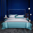 Aurelie Ocean Inspired Printed Silky Egyptian Cotton Duvet Cover Set Duvet Cover Set - Venetto Design King / Fitted Sheet Venettodesign.com