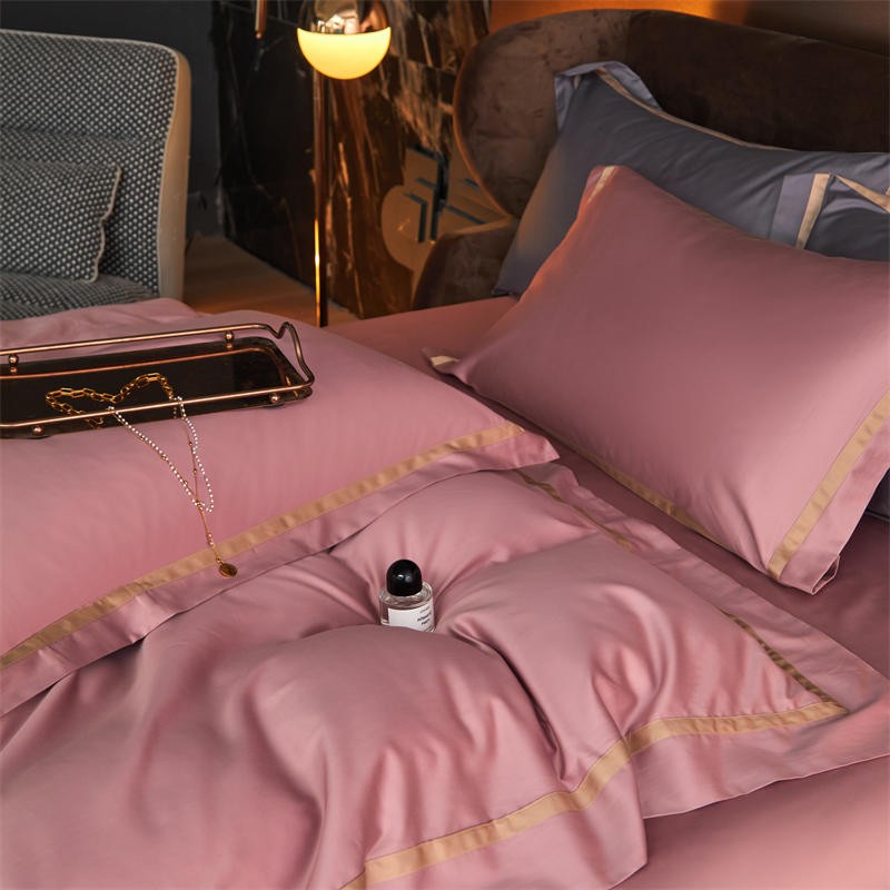 Karine Modern Seamless Solid Egyptian Cotton Duvet Cover Set