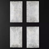 Meto Translucent Modern Calcite Linear Wall Sconce