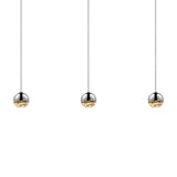 Grapes Three Light Linear Pendant Light