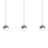 Grapes Three Light Linear Pendant Light