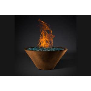 Slick Rock Concrete Ridgeline Conical Fire Bowl