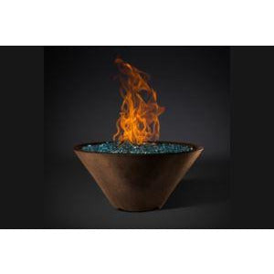 Slick Rock Concrete Ridgeline Conical Fire Bowl