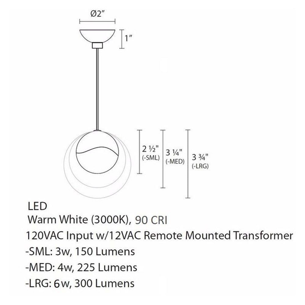 Grapes LED 1-Light Pendant Light