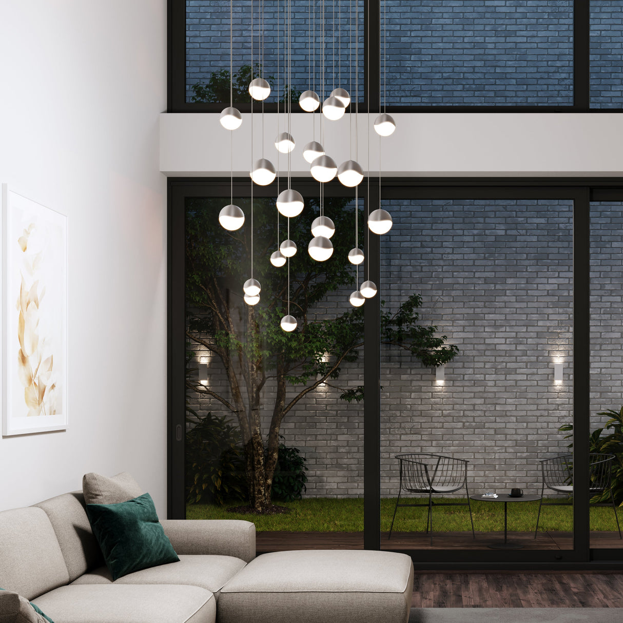 Grapes Twenty Four Light Multi Pendant Light