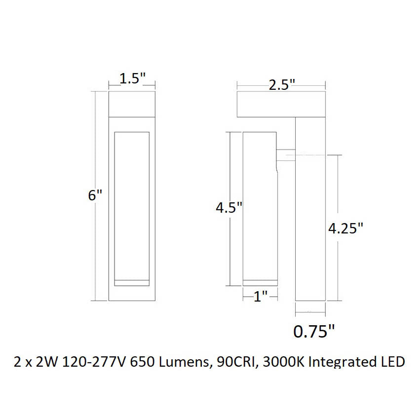 Haim Aimable Uplight Wall Sconce