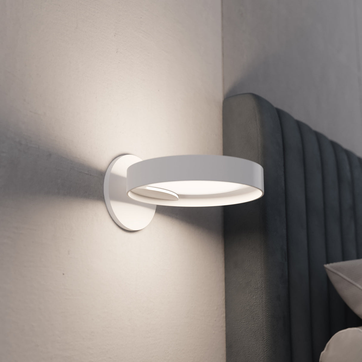 Light Guide Ring Wall Light