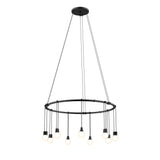 Suspenders Ring Multi Light Pendant Light