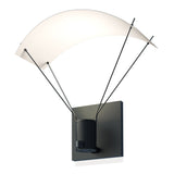 Suspenders Wall Light with Parachute Luminaire