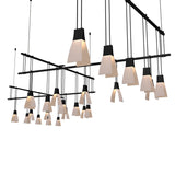 Suspenders Zig Zag 48 inch Five-Bar Multi Light Pendant Light